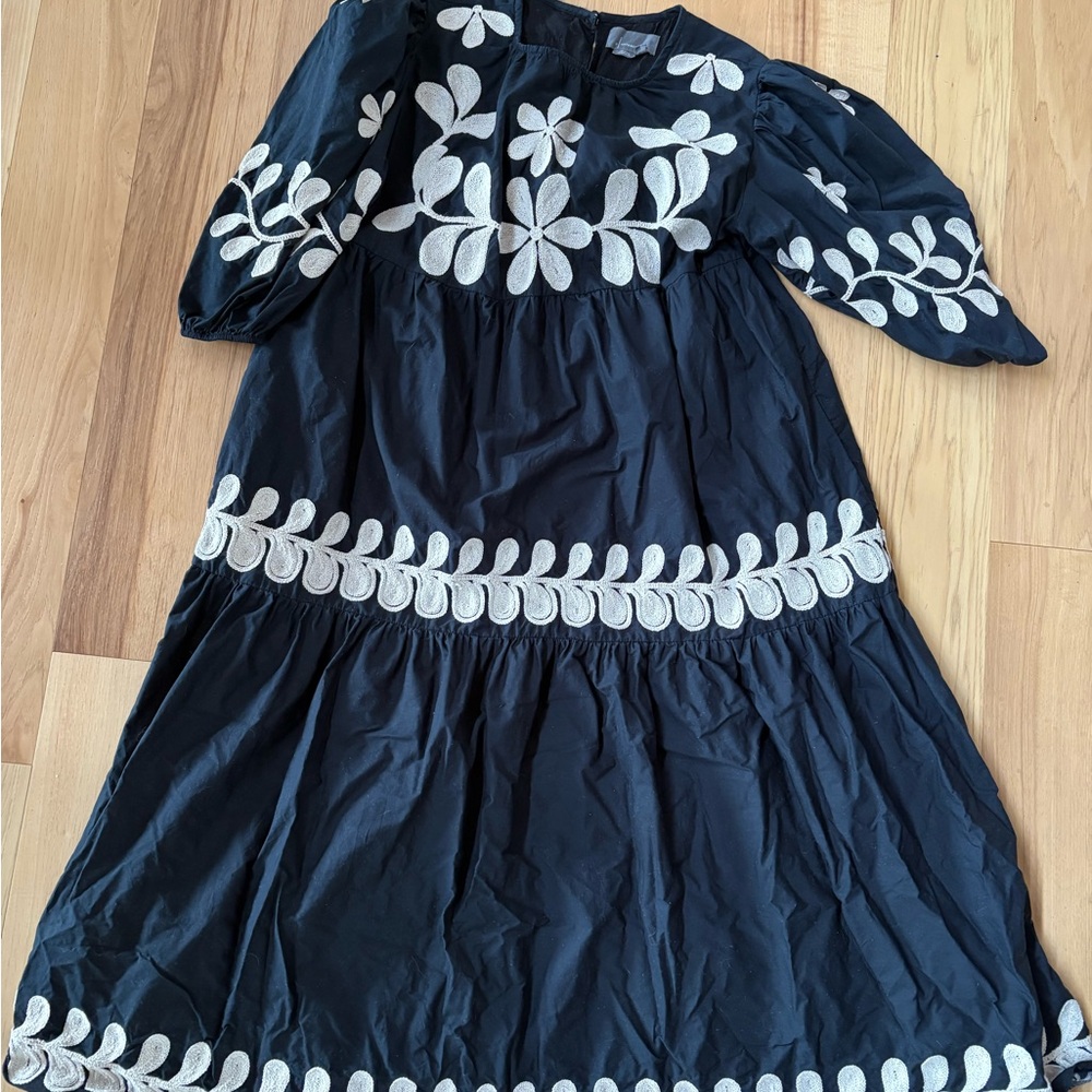 Anthropologie floral dress